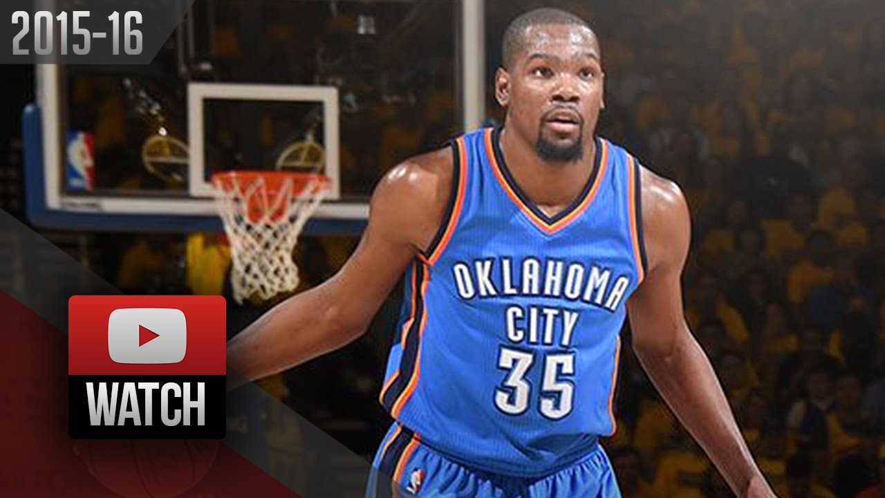 Kevin Durant Full Game 1 Highlights at Warriors 2016 WCF - 26 Pts, 10 Reb, CLUTCH!