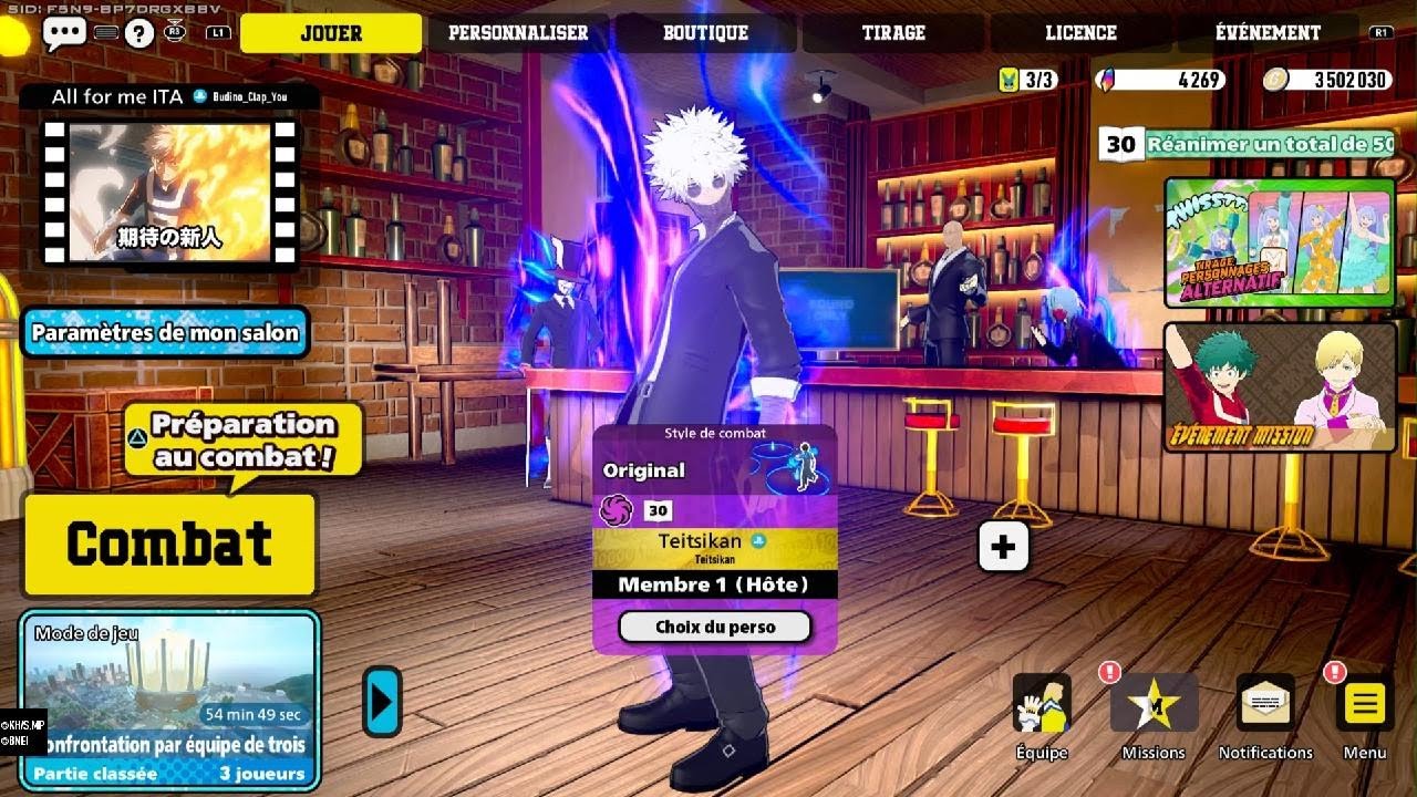 Game de folie encore avec Dabi
