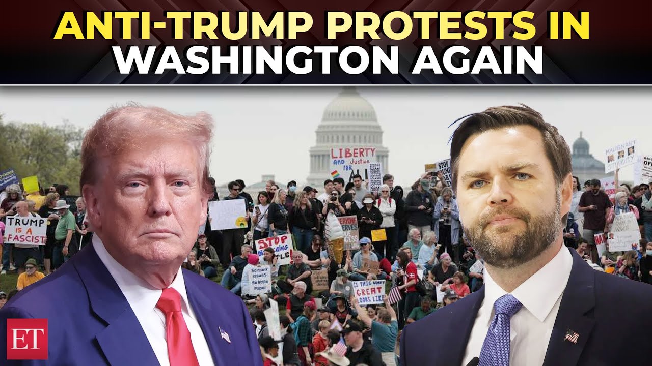 &lsquo;F*ck Trump&rsquo;: Protests erupt again against US administration in Washington