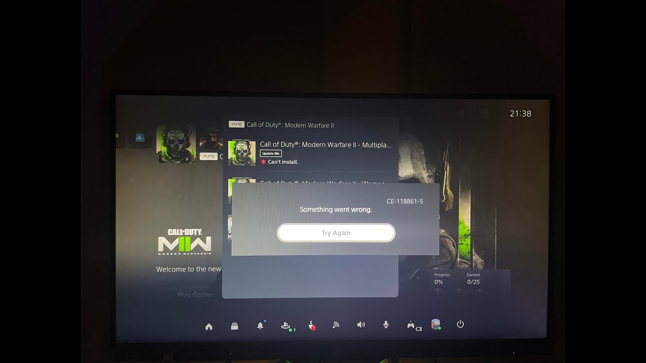 Fixed PS5 Error Code CE-118861-5 | Something went wrong | Can't install