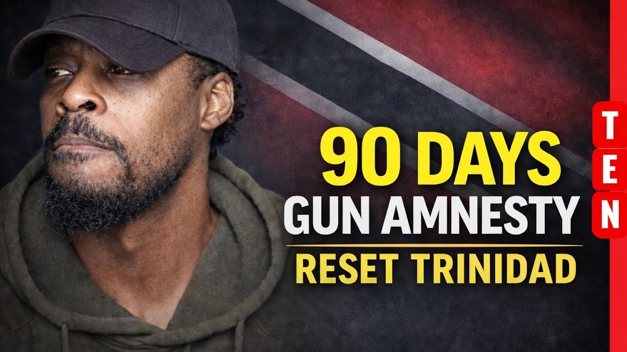 “National Gun Amnesty: 90 Days to Reset Trinidad”