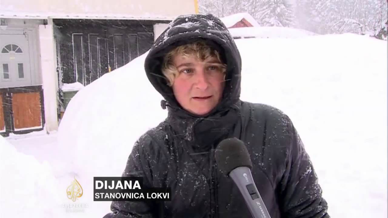 Snježno nevrijeme u Hrvatskoj