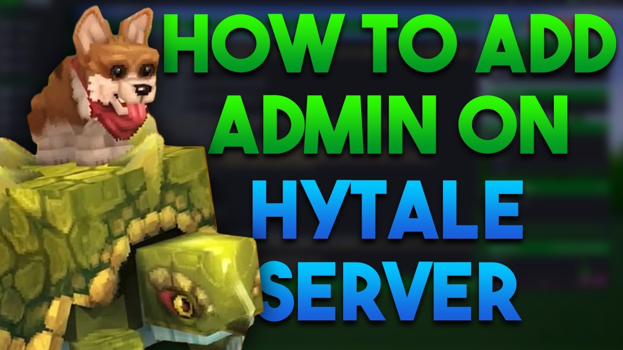 Как добавить администраторов на сервер Hytale