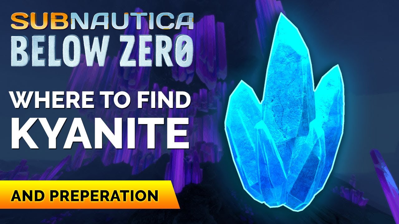 Расположение кианита | Subnautica Below Zero