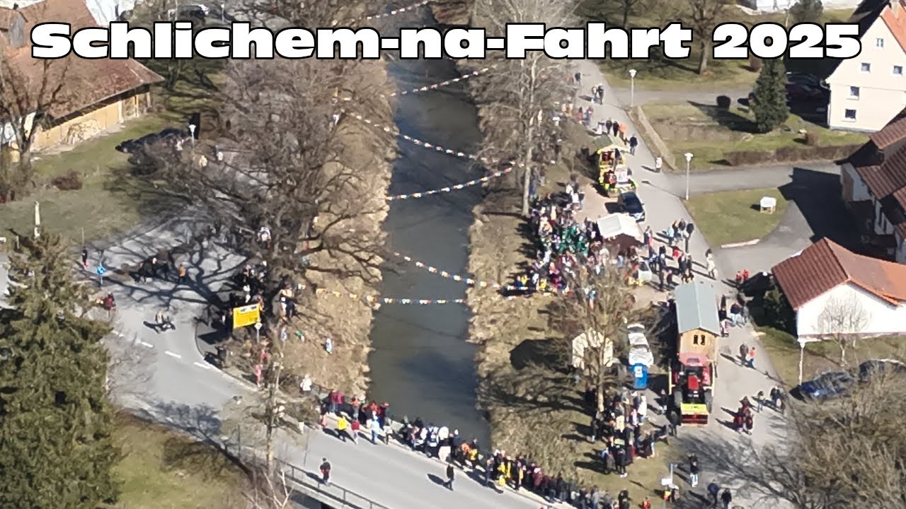Schlichem-na-Fahrt 2025 auf der Schlichem in Böhringen