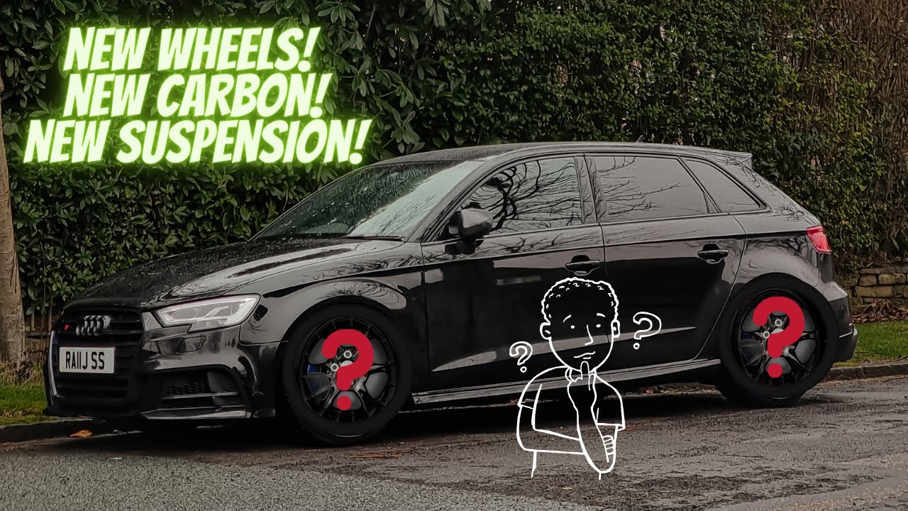NEW WHEELS FOR MY AUDI S3! | + NEW SUSPENSION & FAST ROAD GEOMETRY SET UP EXPLAINED!