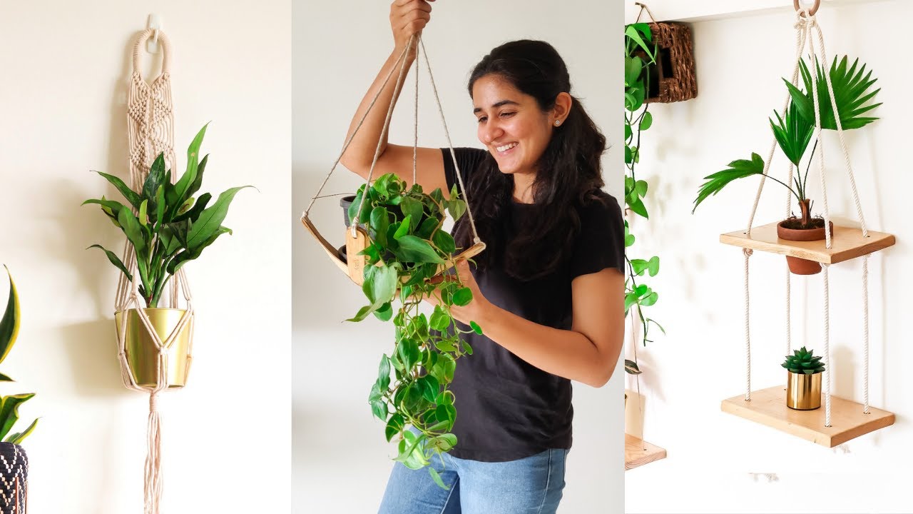 How to water Hanging Indoor Plants.