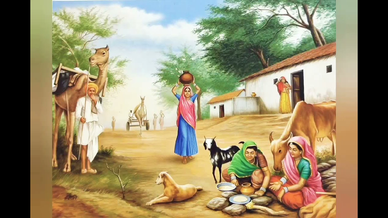 ❤️old village beautiful pictures ❤️/