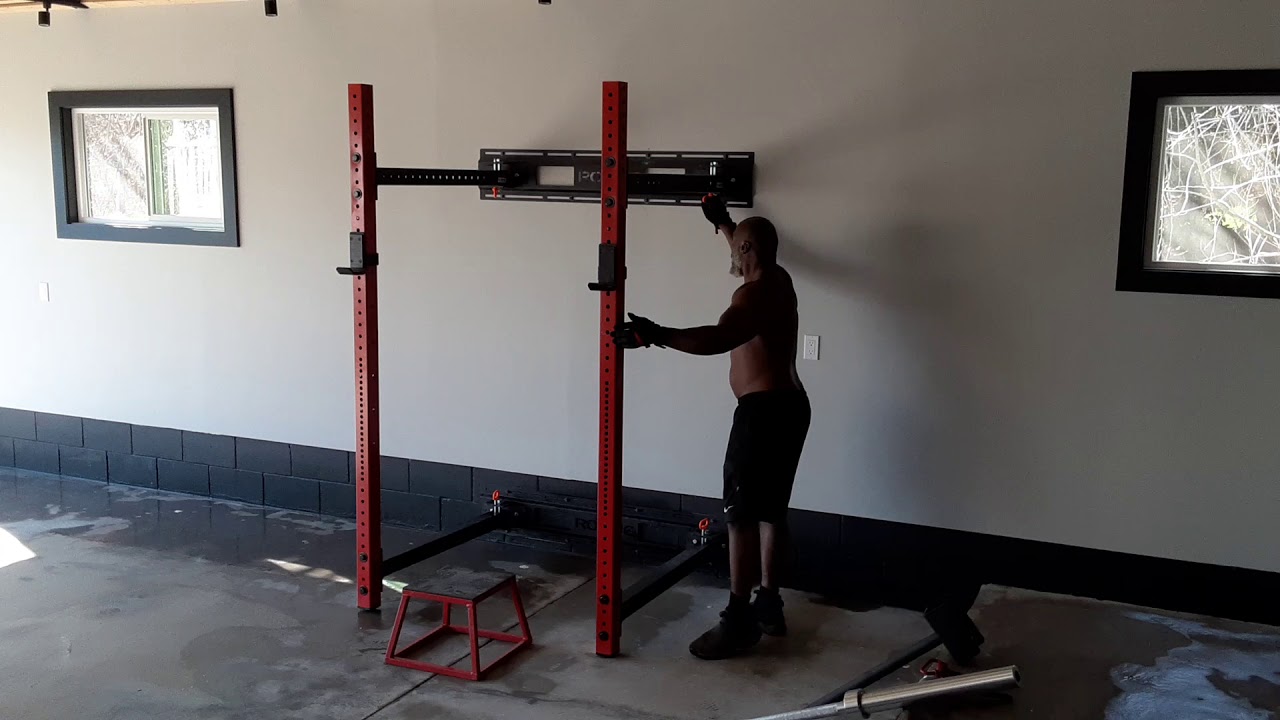 Rogue folding squat rack