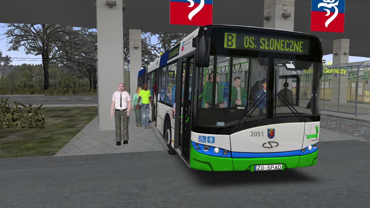 OMSI 2: Fiction Szczecin - Solaris Urbino 18 III #2051 - Linia: B - Kierunek: Osiedle Słoneczne