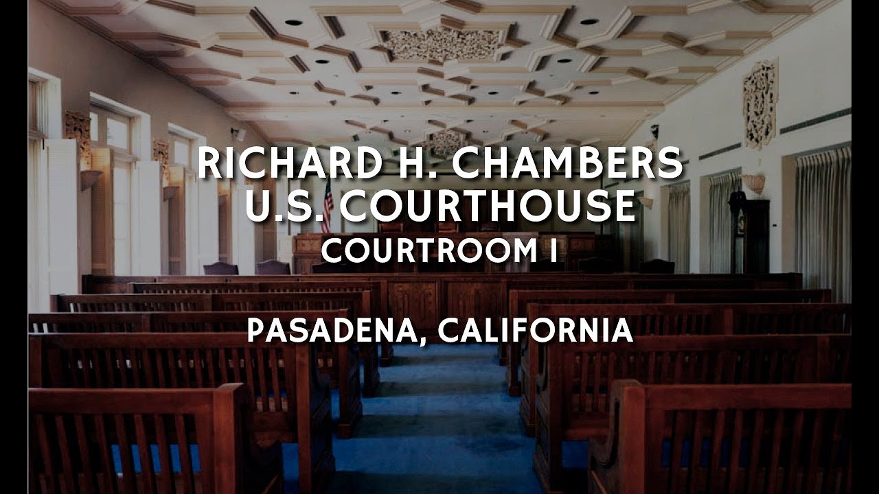 Pasadena Courtroom 1 9:00 AM Thursday 2/5
