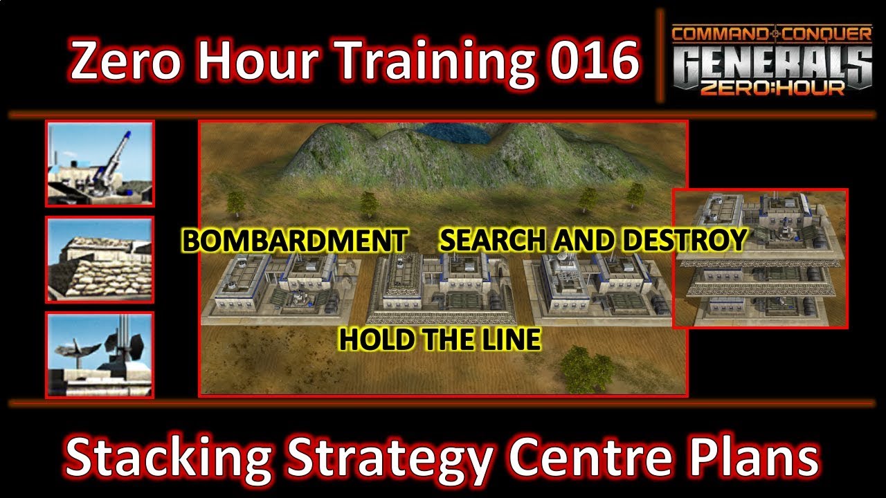 Zero Hour Training 016 - Stacking Strategy Centre Plans