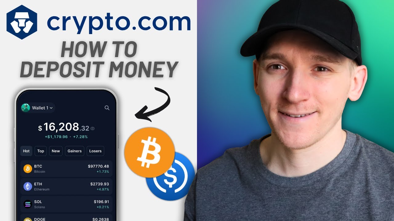 Как внести деньги на Crypto.com с помощью карты или банковского перевода