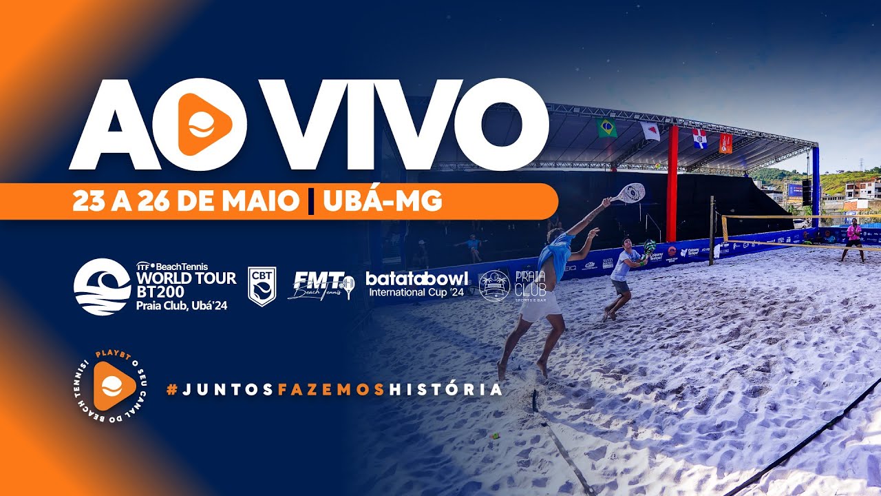 1° RODADA: VINICIUS FONT/MIGUEL PERES X GUSTAVO KIRCHMAYER/JEZER SILVA - ITF BT200 UBÁ