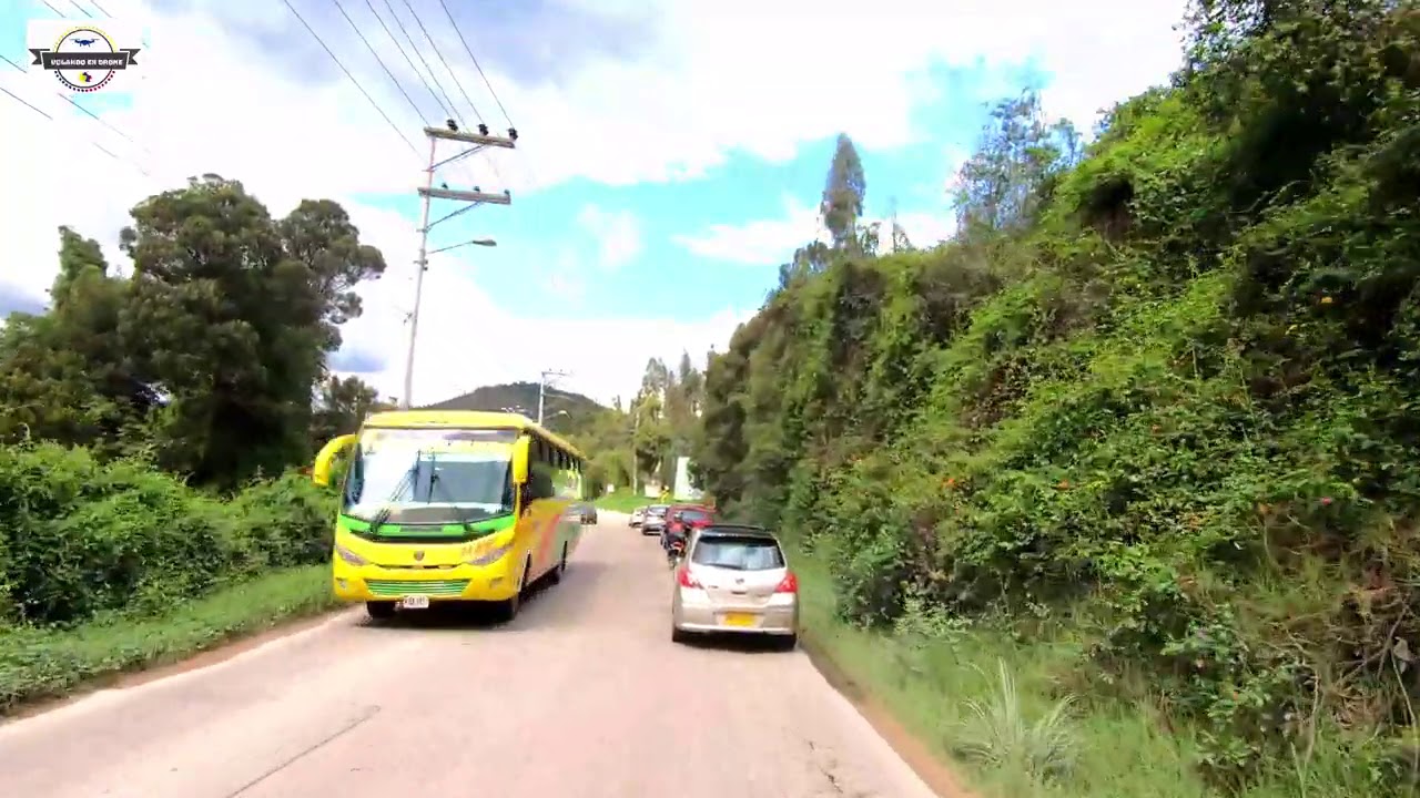 VOLANDO EN DRONE 4K -DRIVING CAJICA  - TABIO - CUNDINAMARCA - COLOMBIA
