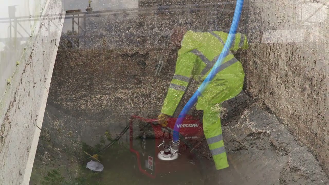 HYCON HWP4 and HPP18V at a Danish Wastewater Treatment Plant