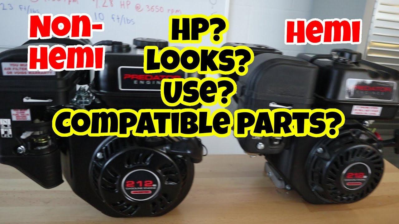 Predator 212 hemi против обычного грузового паровоза