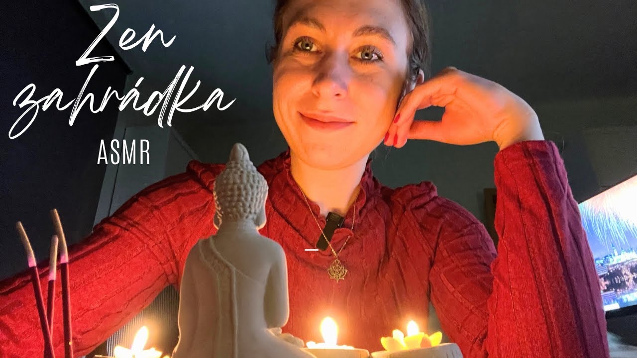 ASMR ZEN zahrádka 🧘🏻‍♀️🪷 | ASMR CZ