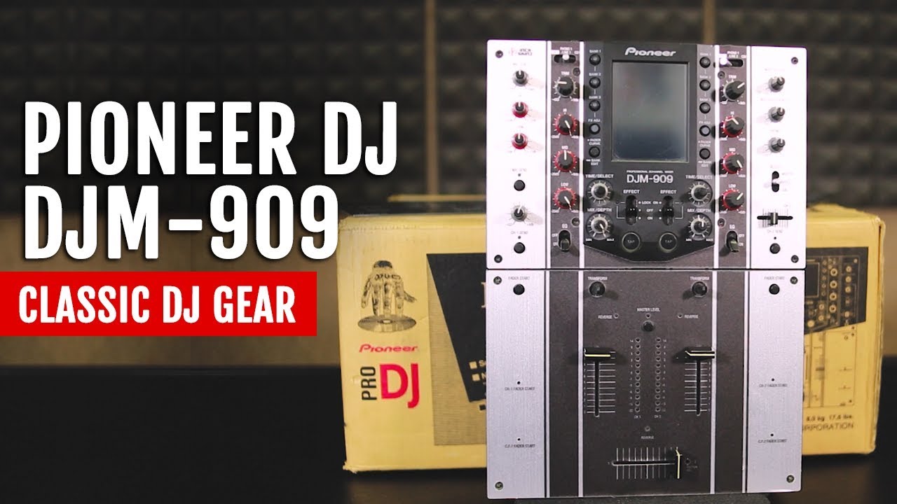 Classic DJ Gear: Pioneer DJ DJM-909 Mixer