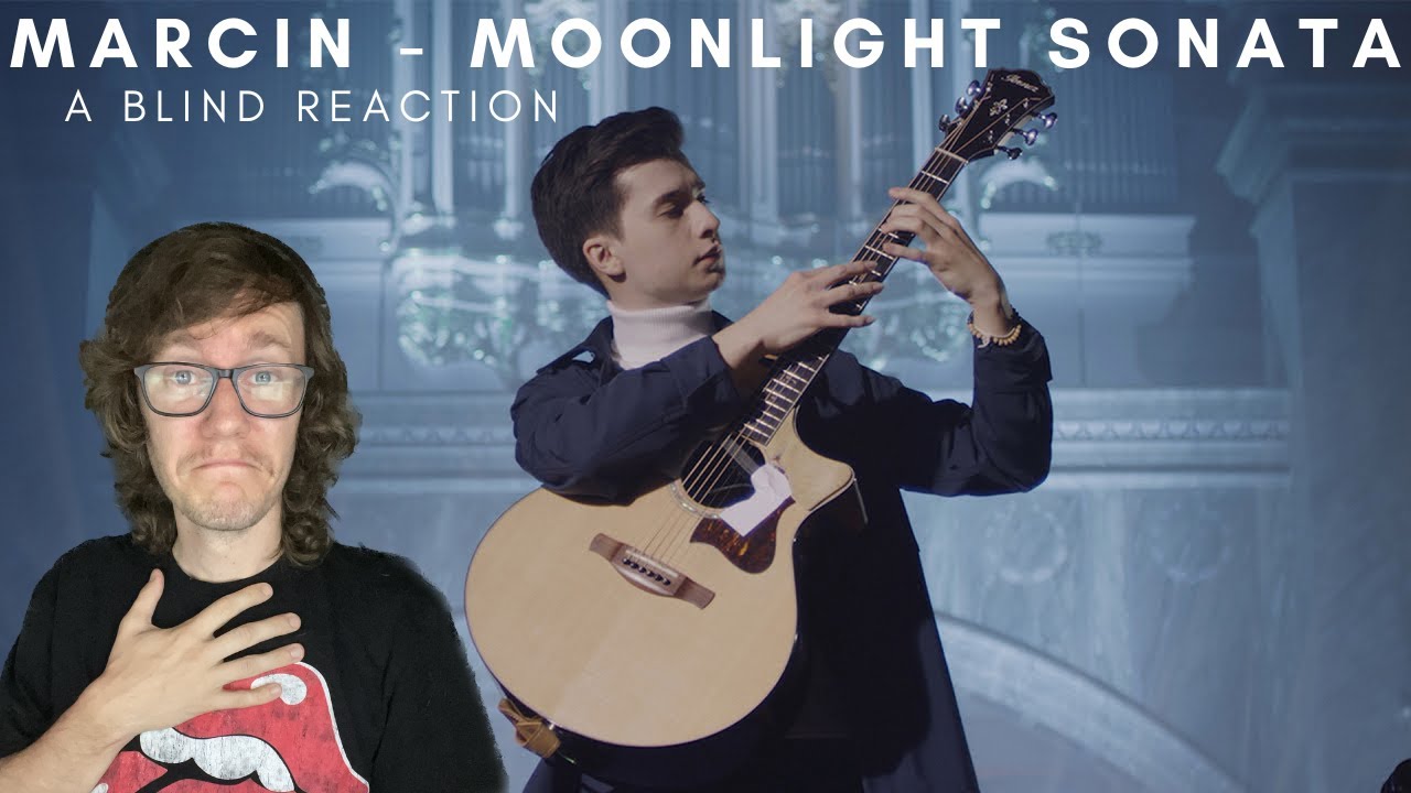 Marcin - Moonlight Sonata on One Guitar (Official Video) (Reaction)