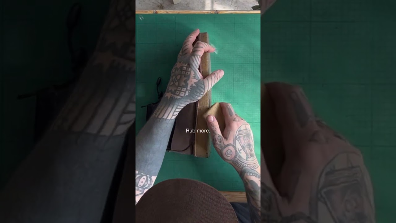 How to clean your natural rubber sole