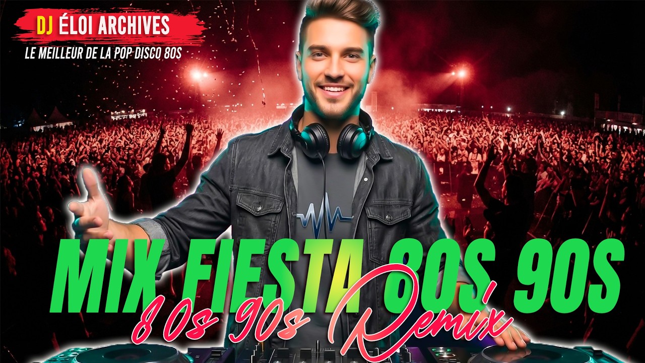 ESTO SÍ ES MÚSICA 🔥 Remix 80s 90s (High Energy & Disco) - DJ Anos Incríveis