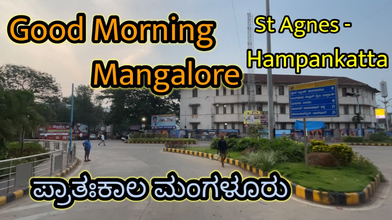 Morning Mangalore citytour from St Agnes to Hampankatta. #mangalore #mangaluru #kudla #hampankatta