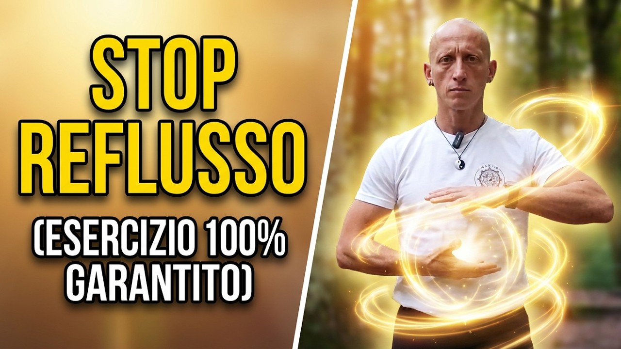 Qi Gong per la Digestione | Potente Rimedio Naturale Reflusso Gastrico Bruciore di Stomaco