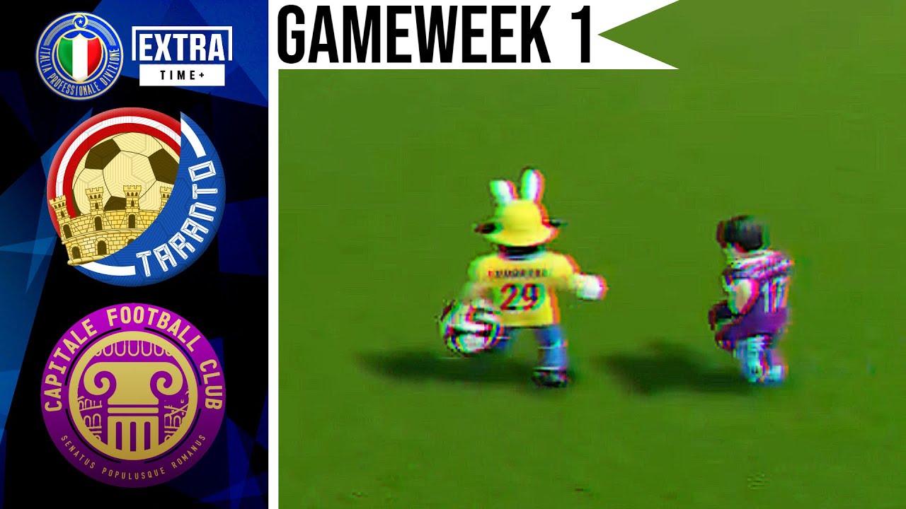 A.S. Taranto vs Capitale F.C. | RFL S2 - Italia Professionale Divizione [GW1]