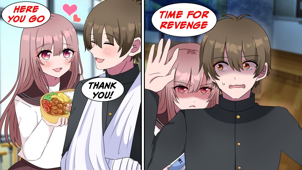 [Manga Dub] THe girl who sits next to me is nice to me, but it's because she's seeking revenge...
