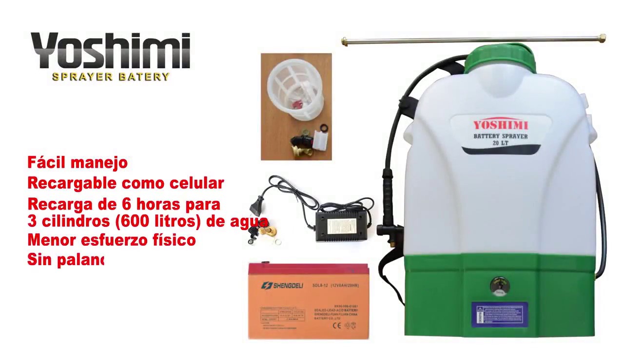 Fumigadora Eléctrica Recargable