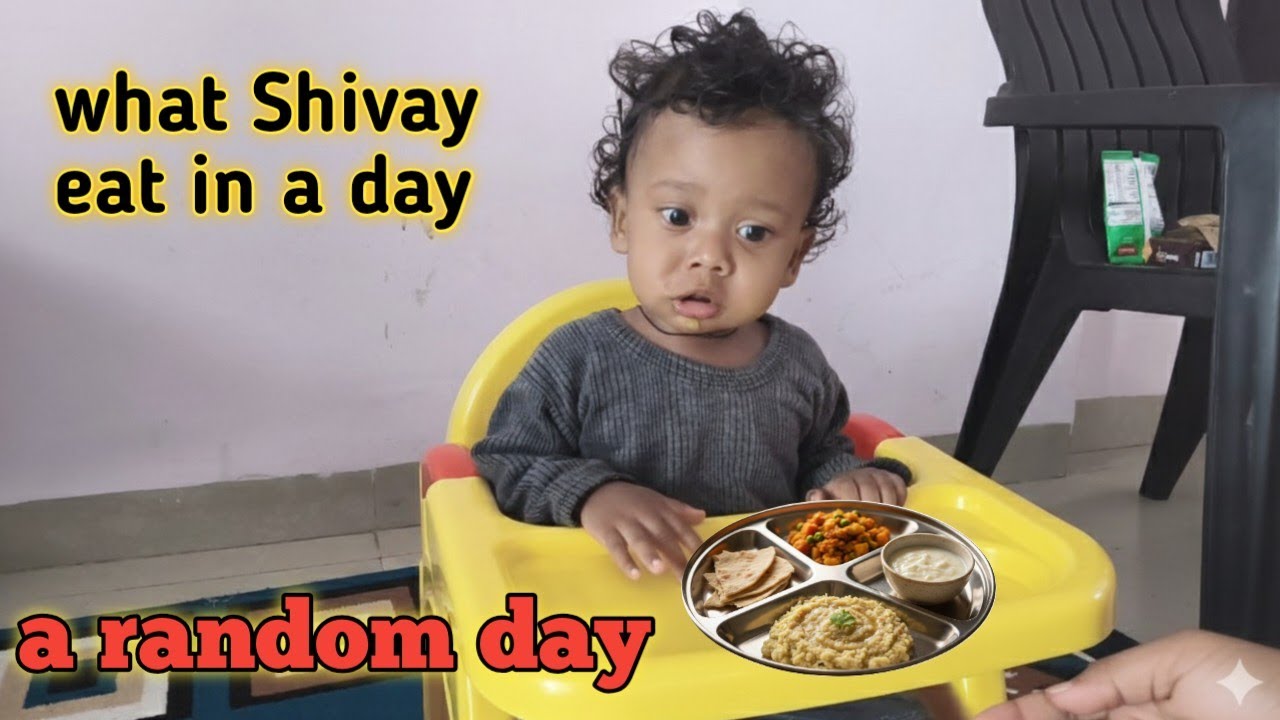 What my one year baby eat in a day|| pooja singh vlogs 