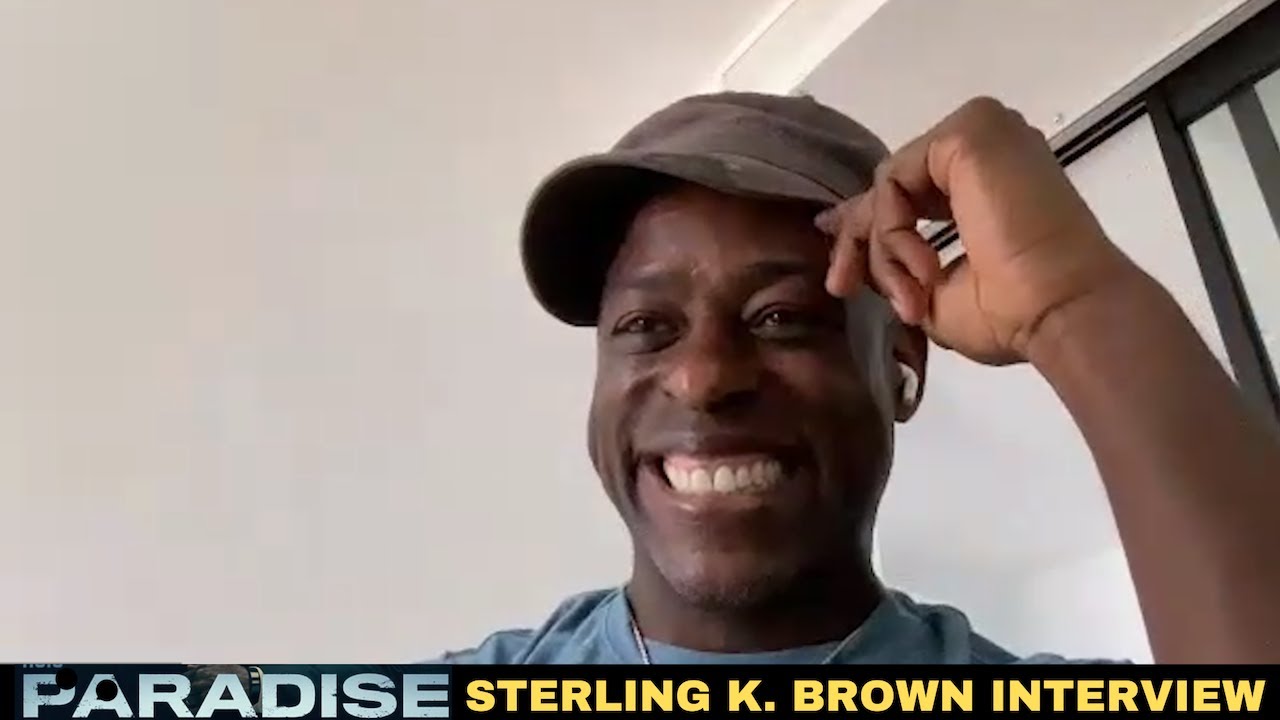 Paradise Interview-Sterling K. Brown- TALKS FINALE AND HOW MANY SEASONS PARADISE WILL BE