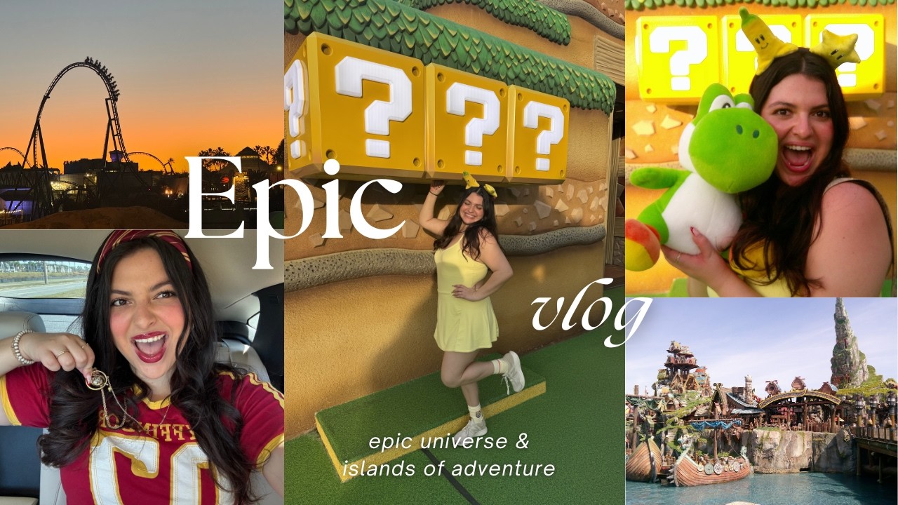 FINALLY GOING TO EPIC UNIVERSE ⭐️🎢😜
