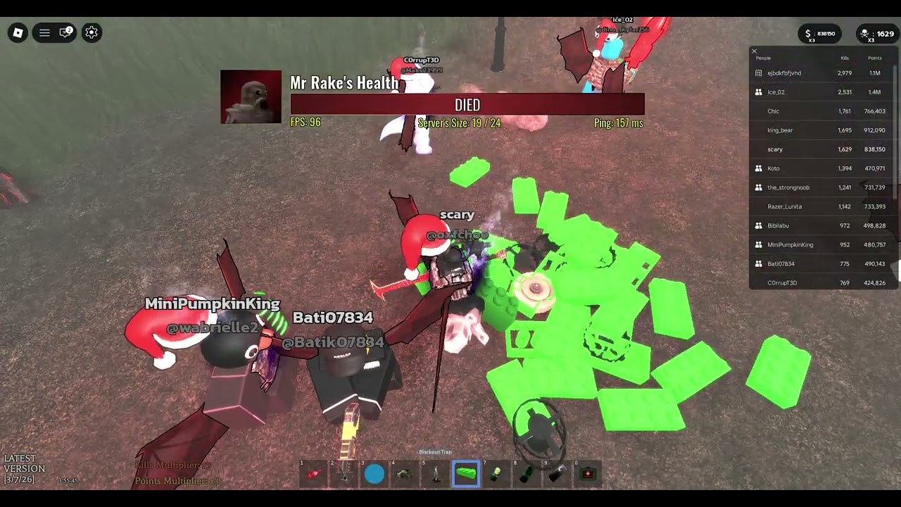 the rake fan remake reborn kill test (pro server)