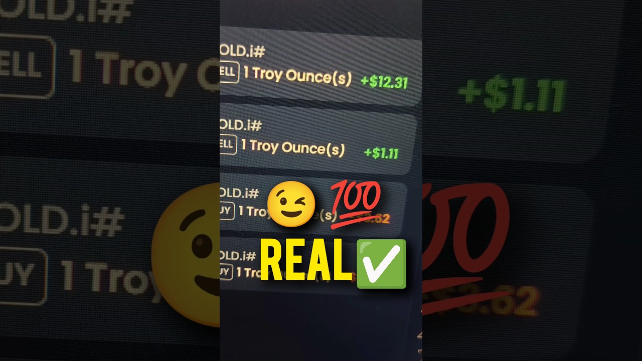 Trading In Gold Today||Crypto trading|| 