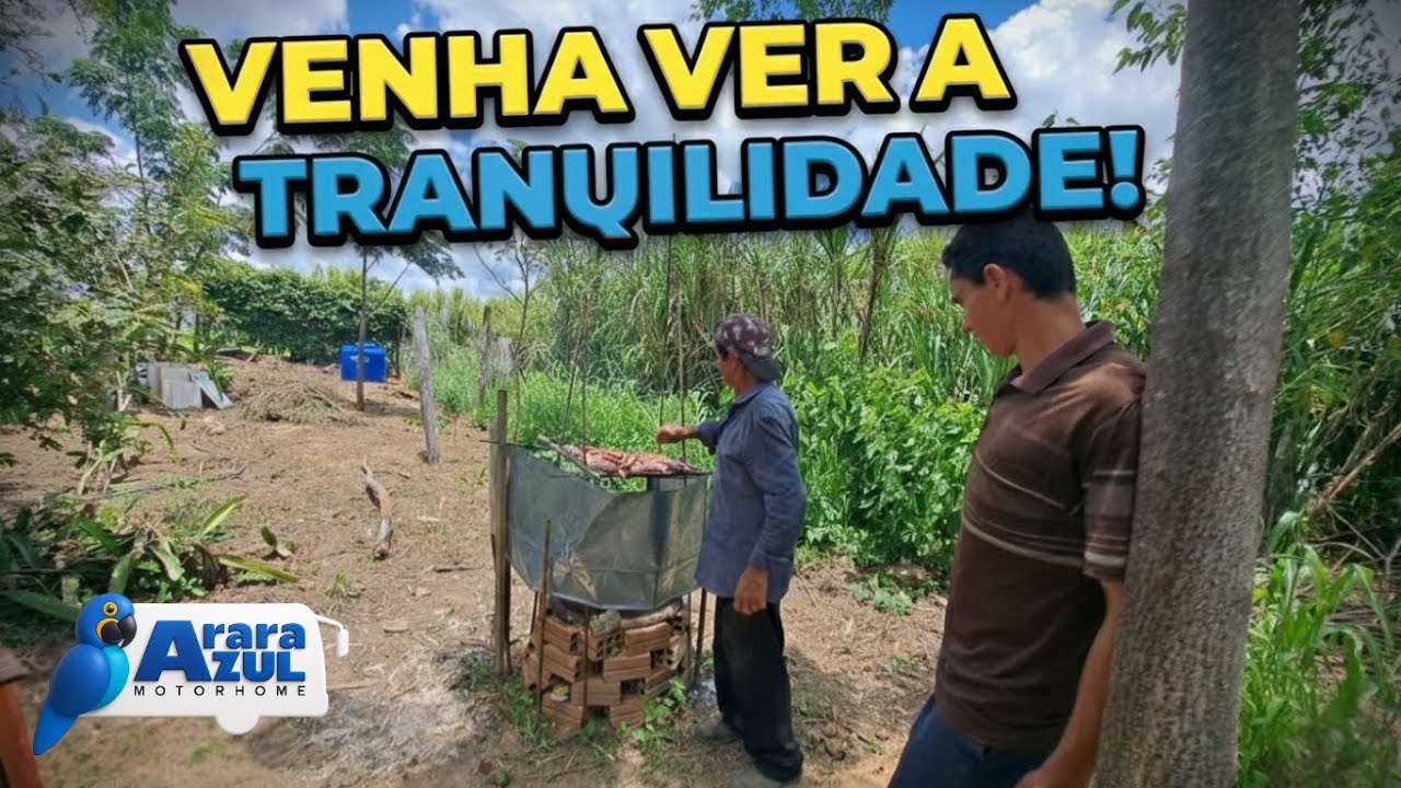 A TRANQUILIDADE QUE O MUNDO ESQUECEU | ARARA AZUL MOTORHOME 