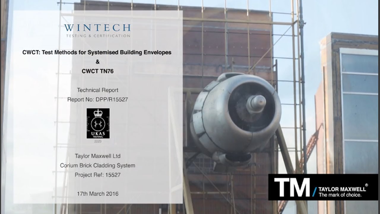 Taylor Maxwell Corium Brick Cladding CWCT Video