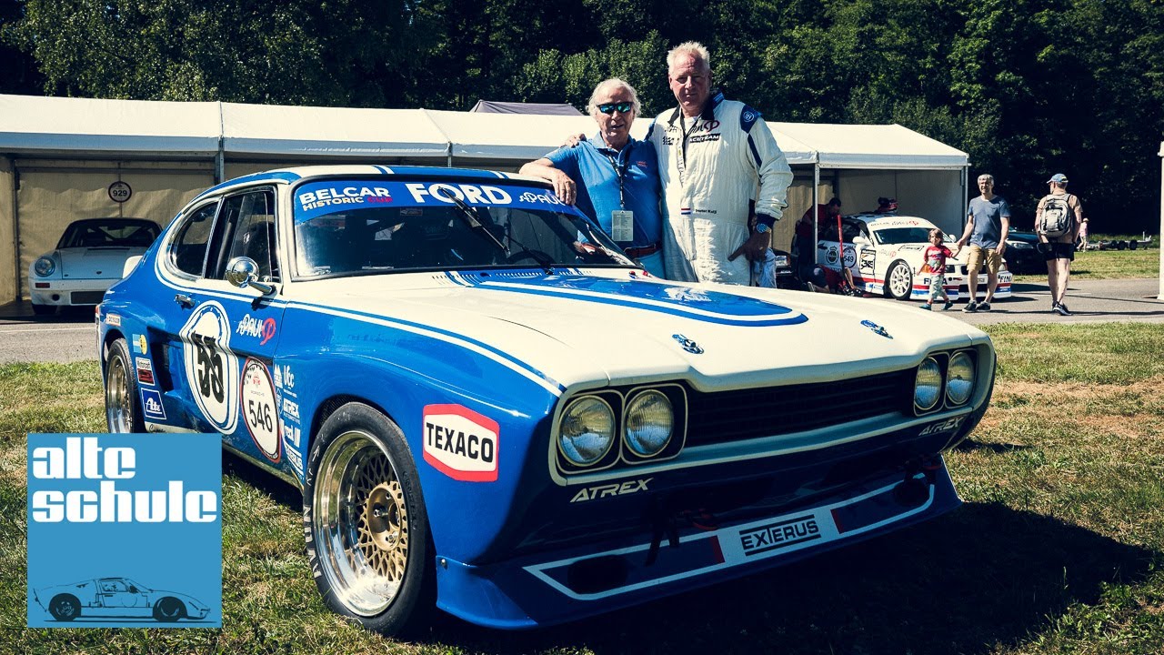 Onboard bei Dieter Glemser im Ford Capri RS von 1974 beim Solitude Revival // 360-Grad-Video