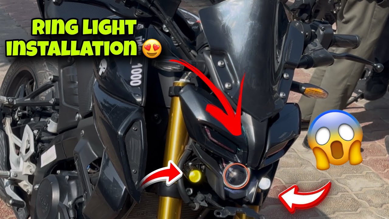 Ring Light 💡 installation 😍 …