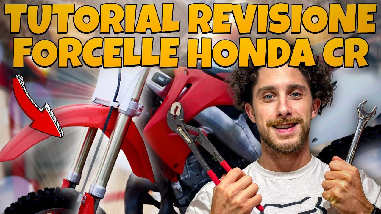 REVISIONO LE FORCELLE DELL' HONDA CR 125 - TUTORIAL
