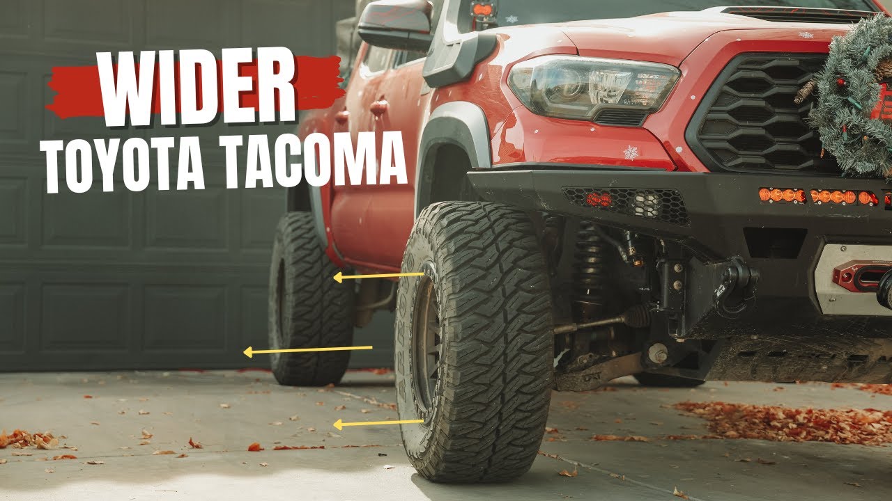 Расширяю свою Tacoma на 2,5 дюйма с помощью проставок SpiderTrax