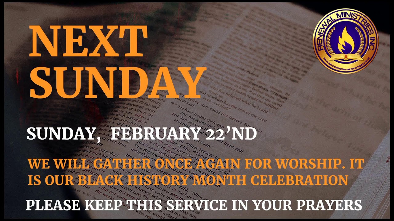 SUNDAY SERVICE 2/15/26