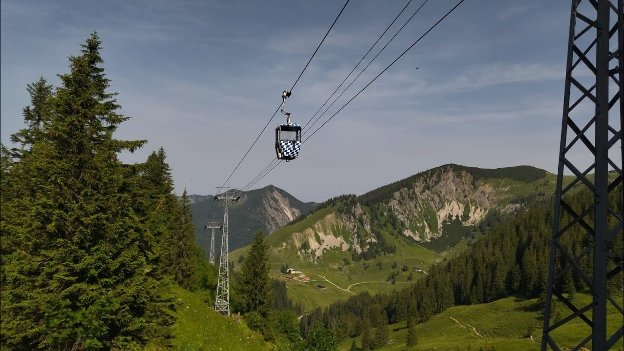 Die Taubensteinbahn am Spitzingsee - ein Original von 1971