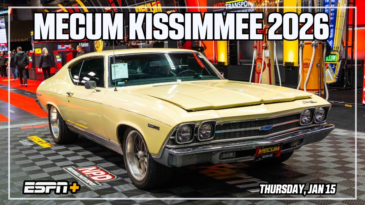 Mecum Kissimmee 2026 Full Broadcast: Thursday, Jan. 15