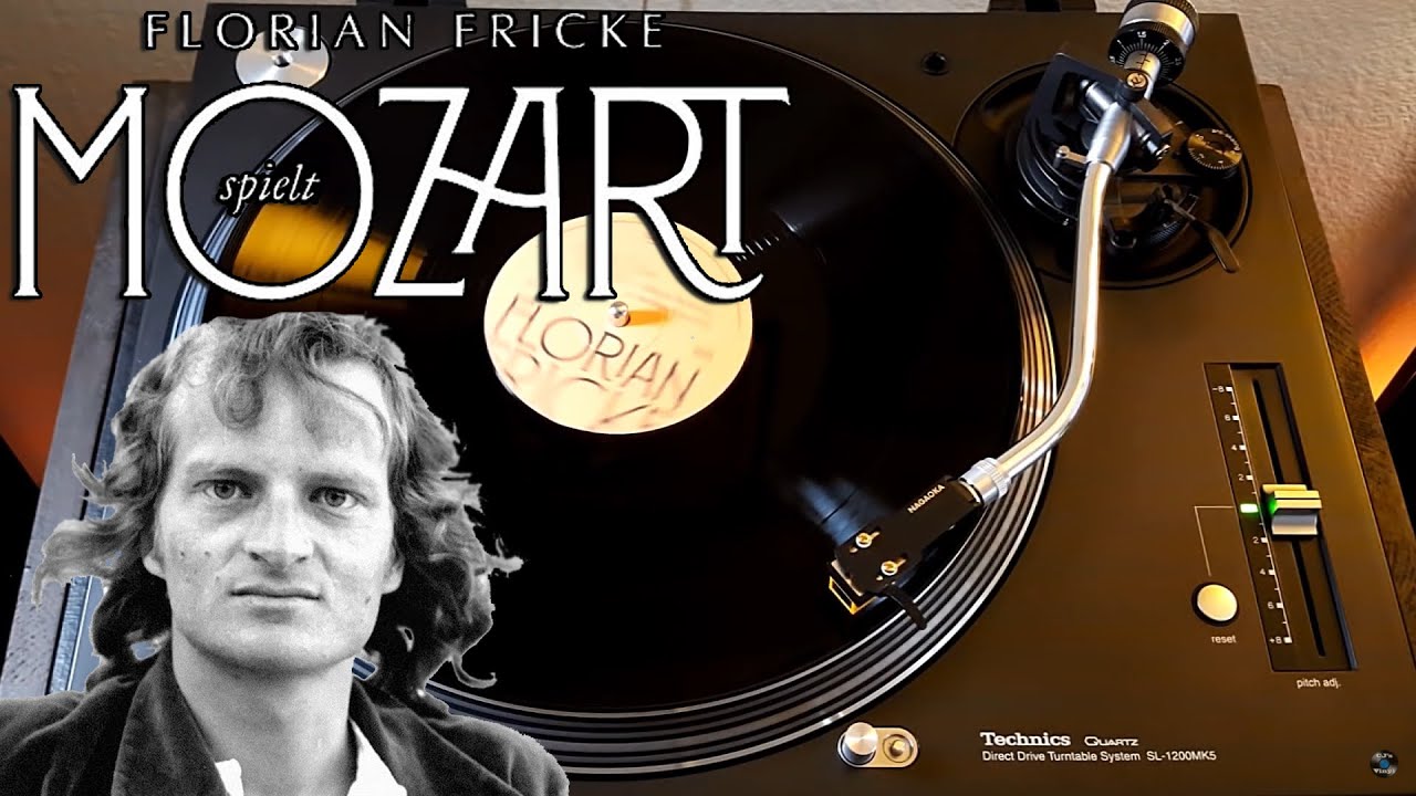 Florian Fricke - Allegro Moderato (Spielt Mozart) - Black Vinyl LP