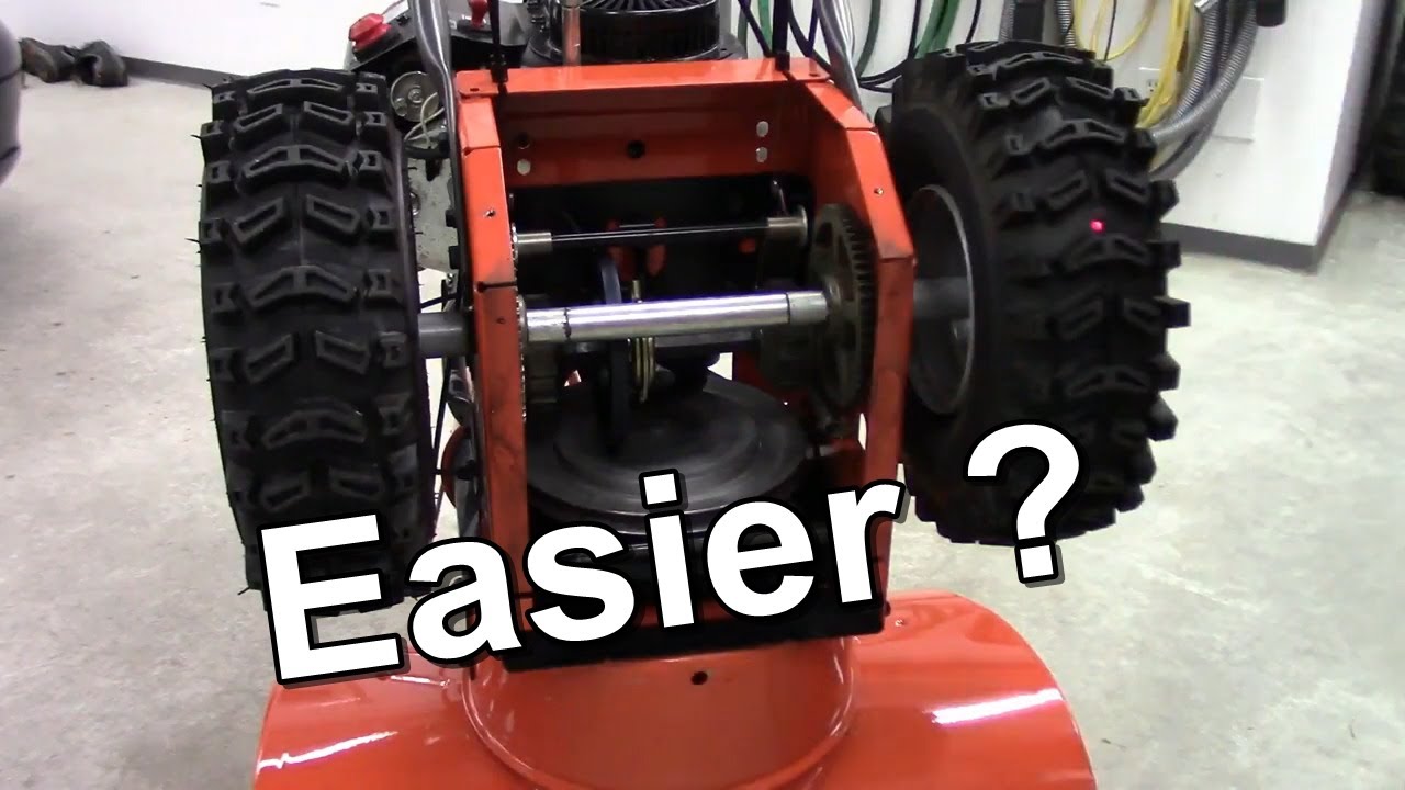 Snow Blower Auger Belt Replacement - The Easy (ier) Way?