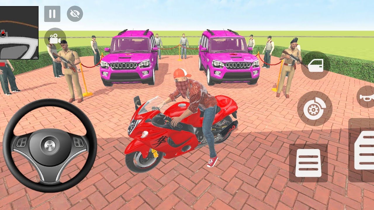 🤩🤑 Franklin 2️⃣ Fully Modified Scorpio And KTM Bike Parchange 💥 Indian Theft Auto Simulator 🔥 Game 🎮