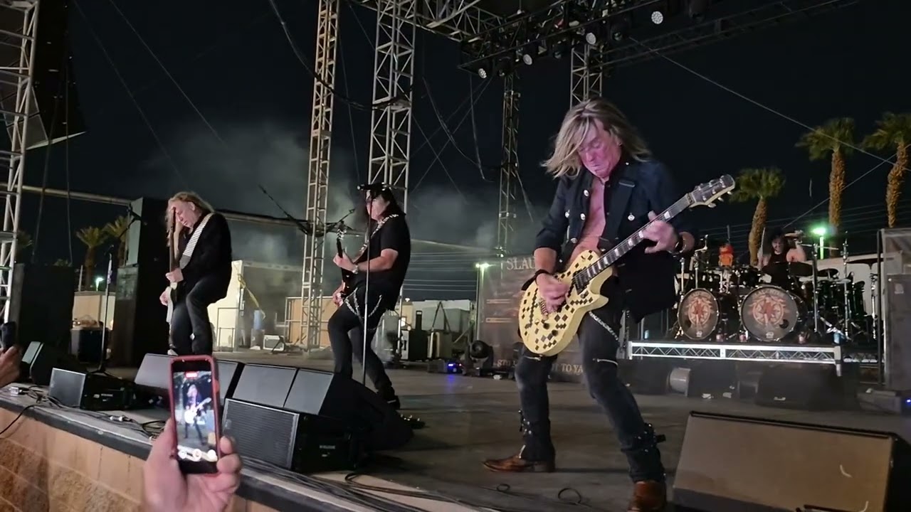Slaughter Fly To The Angels live in Vegas, 2025
