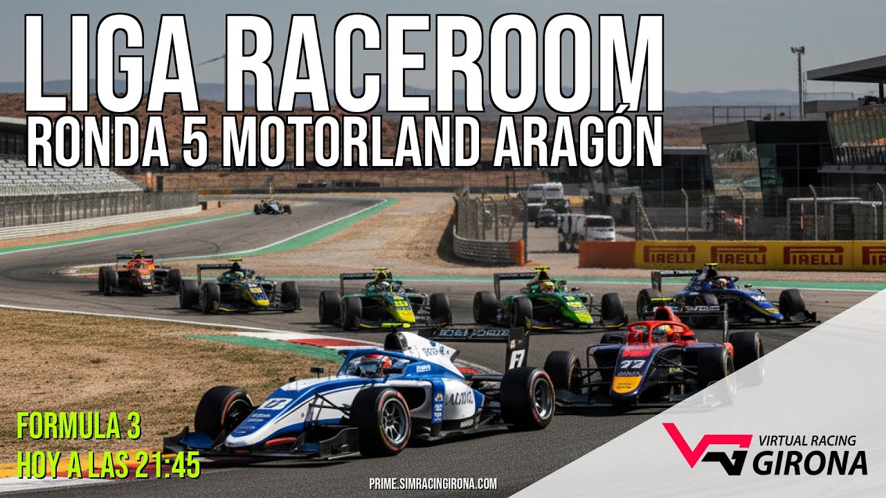 Liga Raceroom | Ronda 5 MotorLand Aragón |  Formula 3